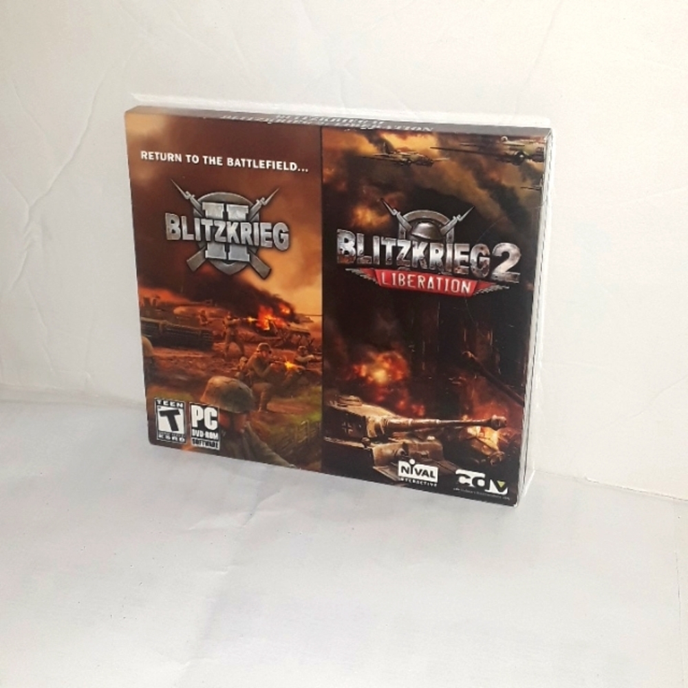 NEW BLIZKRIEG II RETURN & LIBERATION PC SEALED IN CASE